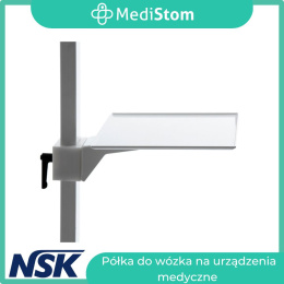 Półka do wózka na urządzenia medyczne (producent: Makromed), NSK