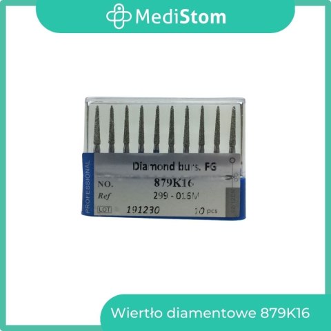 Wiertło Diamentowe 879K16 299-016M; (niebieskie); 10 szt.