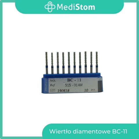 Wiertło Diamentowe BC-11 515-014M; (niebieskie); 10 szt. Wiertło Diamentowe BC-11 515-014M; (niebieskie); 10 szt.