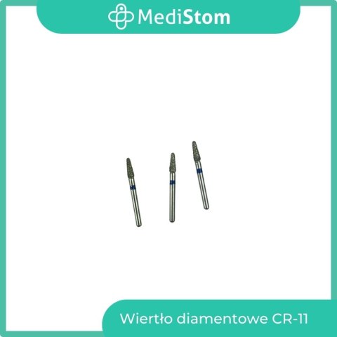 Wiertło Diamentowe CR-11 196-020M; (niebieskie); 10 szt. Wiertło Diamentowe CR-11 196-020M; (niebieskie); 10 szt.