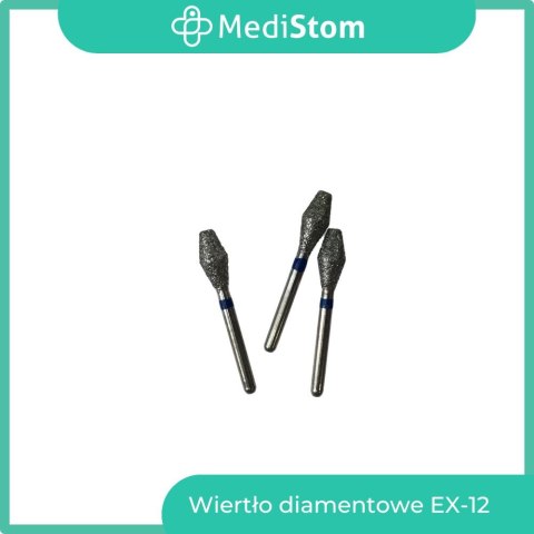 Wiertło Diamentowe EX-12 039-035M; (niebieskie); 10 szt. Wiertło Diamentowe EX-12 039-035M; (niebieskie); 10 szt.