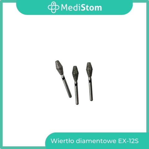 Wiertło Diamentowe EX-12S 039-035S; (czarne); 10 szt. Wiertło Diamentowe EX-12S 039-035S; (czarne); 10 szt.