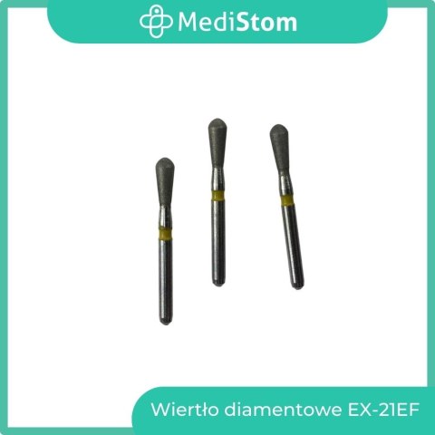 Wiertło Diamentowe EX-21EF 237-021EF; (żółte); 10 szt. Wiertło Diamentowe EX-21EF 237-021EF; (żółte); 10 szt.