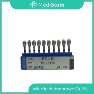 Wiertło Diamentowe EX-26 237-032M; (niebieskie); 10 szt.