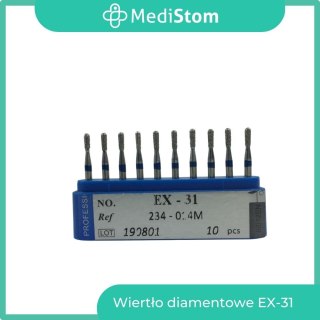 Wiertło Diamentowe EX-31 234-014M; (niebieskie); 10 szt.