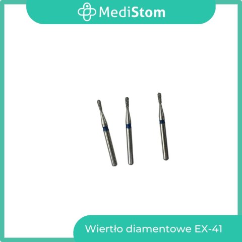 Wiertło Diamentowe EX-41 233-010M; (niebieskie); 10 szt. Wiertło Diamentowe EX-41 233-010M; (niebieskie); 10 szt.