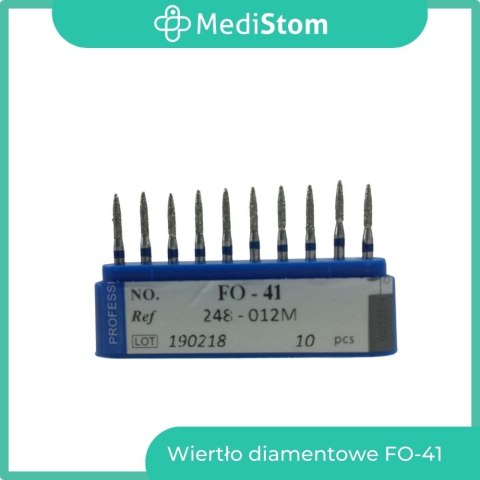 Wiertło Diamentowe FO-41 248-012M; (niebieskie); 10 szt. Wiertło Diamentowe FO-41 248-012M; (niebieskie); 10 szt.