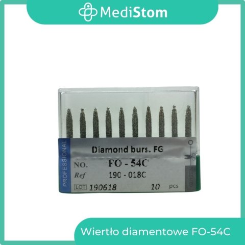 Wiertło Diamentowe FO-54C 190-018C; (zielone); 10 szt. Wiertło Diamentowe FO-54C 190-018C; (zielone); 10 szt.