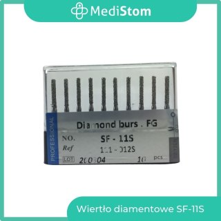 Wiertło Diamentowe SF-11S 111-012S; (czarne); 10 szt.