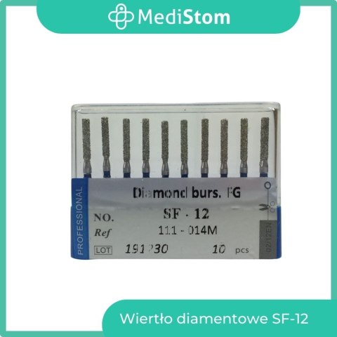 Wiertło Diamentowe SF-12 111-014M; (niebieskie); 10 szt. Wiertło Diamentowe SF-12 111-014M; (niebieskie); 10 szt.