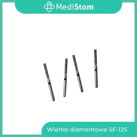 Wiertło Diamentowe SF-12S 111-014S; (czarne); 10 szt.