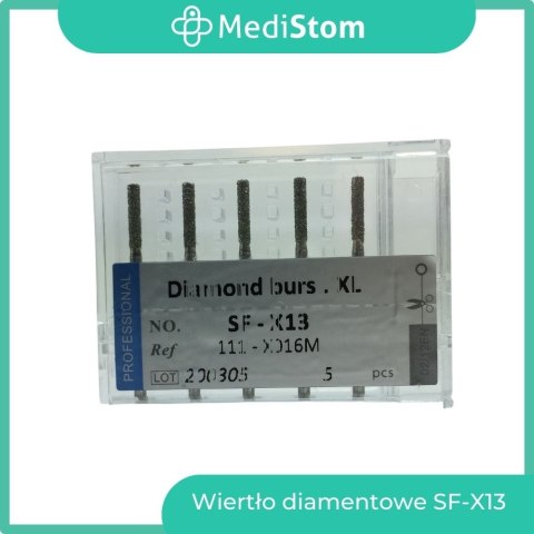 Wiertło Diamentowe SF-X13 111-X016M; (niebieskie); 5 szt. Wiertło Diamentowe SF-X13 111-X016M; (niebieskie); 5 szt.