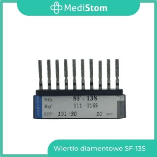 Wiertło Diamentowe SF-13S 111-016S; (czarne); 10 szt.
