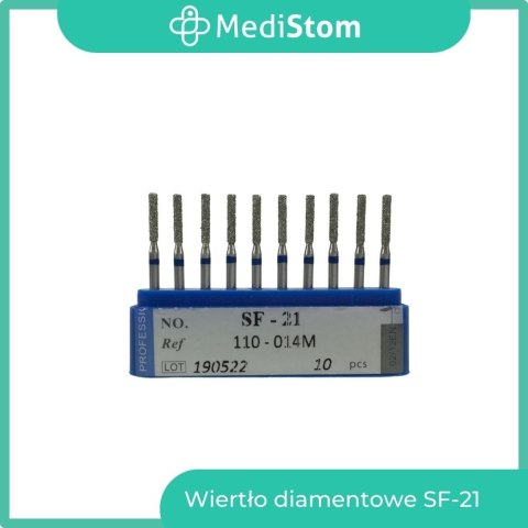 Wiertło Diamentowe SF-21 110-014M; (niebieskie); 10 szt. Wiertło Diamentowe SF-21 110-014M; (niebieskie); 10 szt.