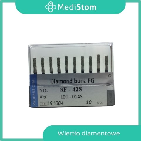 Wiertło Diamentowe SF-42S 109-014S; (czarne); 10 szt.