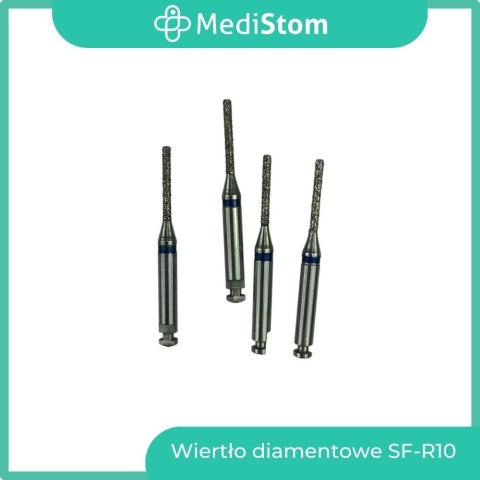 Wiertło Diamentowe SF-R10 111-R010M; (niebieskie); 10 szt. Wiertło Diamentowe SF-R10 111-R010M; (niebieskie); 10 szt.