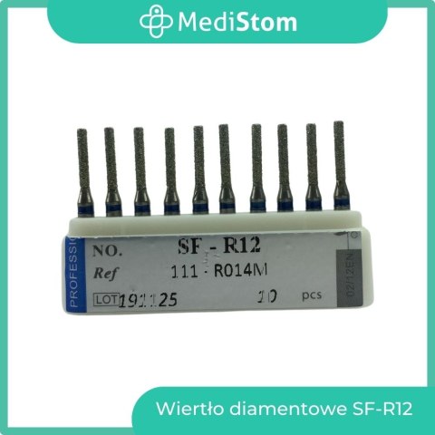Wiertło Diamentowe SF-R12 111-R014M; (niebieskie); 10 szt. Wiertło Diamentowe SF-R12 111-R014M; (niebieskie); 10 szt.