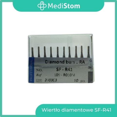 Wiertło Diamentowe SF-R41 109-R010M; (niebieskie); 10 szt. Wiertło Diamentowe SF-R41 109-R010M; (niebieskie); 10 szt.