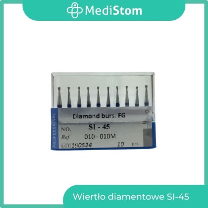 Wiertło Diamentowe SI-45 010-010M; (niebieskie); 10 szt.