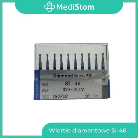 Wiertło Diamentowe SI-46 010-012M; (niebieskie); 10 szt.