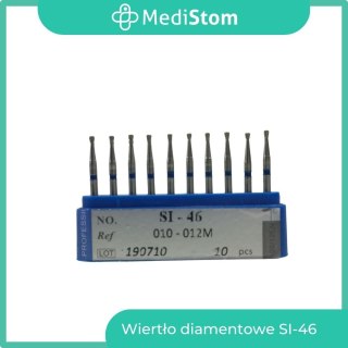 Wiertło Diamentowe SI-46 010-012M; (niebieskie); 10 szt.