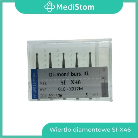 Wiertło Diamentowe SI-X46 010-X012M; (niebieskie); 5 szt.