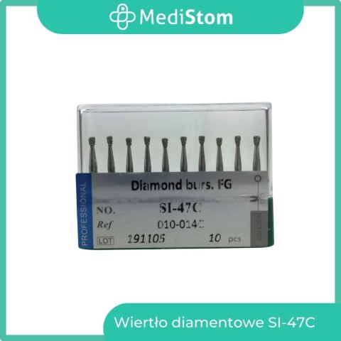 Wiertło Diamentowe SI-47C 010-014C; (zielone); 10 szt. Wiertło Diamentowe SI-47C 010-014C; (zielone); 10 szt.