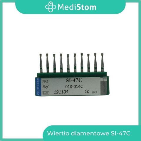 Wiertło Diamentowe SI-47C 010-014C; (zielone); 10 szt. Wiertło Diamentowe SI-47C 010-014C; (zielone); 10 szt.