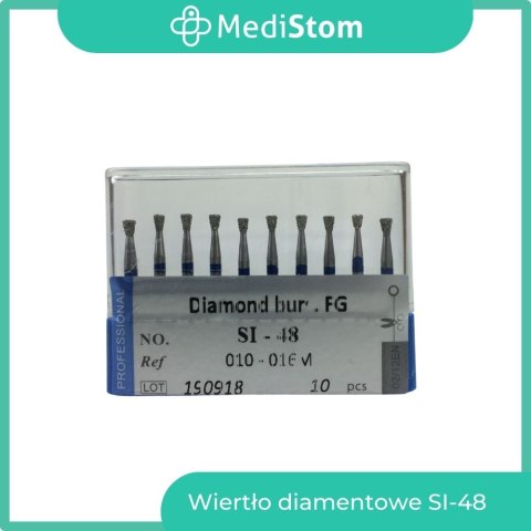 Wiertło Diamentowe SI-48 010-016M; (niebieskie); 10 szt.