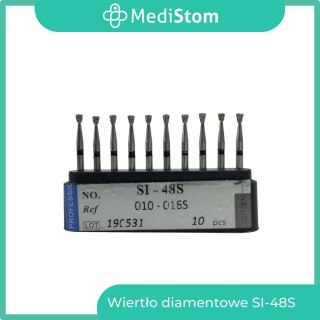 Wiertło Diamentowe SI-48S 010-016S; (czarne); 10 szt.