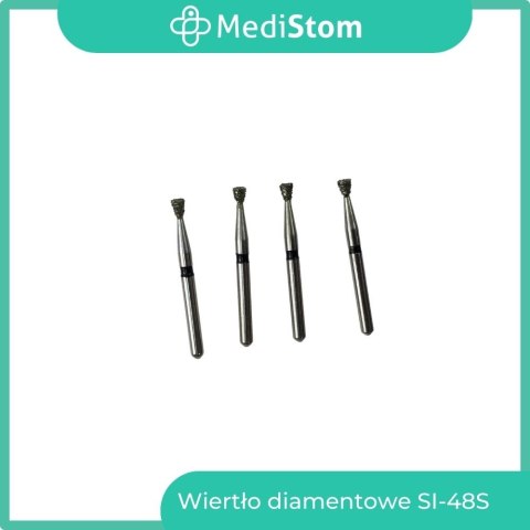 Wiertło Diamentowe SI-48S 010-016S; (czarne); 10 szt. Wiertło Diamentowe SI-48S 010-016S; (czarne); 10 szt.