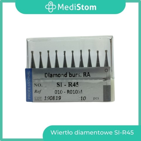 Wiertło Diamentowe SI-R45 010-R010M; (niebieskie); 10 szt.