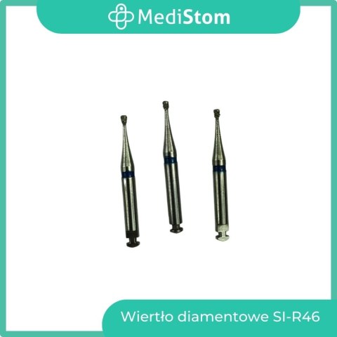 Wiertło Diamentowe SI-R46 010-R012M; (niebieskie); 10 szt. Wiertło Diamentowe SI-R46 010-R012M; (niebieskie); 10 szt.