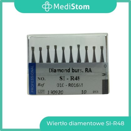 Wiertło Diamentowe SI-R48 010-R016M; (niebieskie); 10 szt.