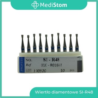 Wiertło Diamentowe SI-R48 010-R016M; (niebieskie); 10 szt.