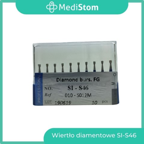 Wiertło Diamentowe SI-S46 010-S012M; (niebieskie); 10 szt. Wiertło Diamentowe SI-S46 010-S012M; (niebieskie); 10 szt.