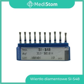 Wiertło Diamentowe SI-S48 010-S016M; (niebieskie); 10 szt.