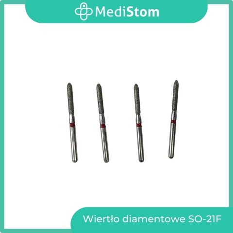 Wiertło Diamentowe SO-21F 289-014F; (czerwone); 10 szt. Wiertło Diamentowe SO-21F 289-014F; (czerwone); 10 szt.