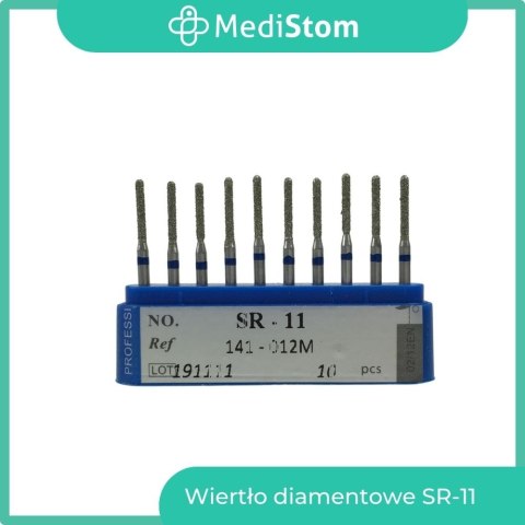 Wiertło Diamentowe SR-11 141-012M; (niebieskie); 10 szt. Wiertło Diamentowe SR-11 141-012M; (niebieskie); 10 szt.