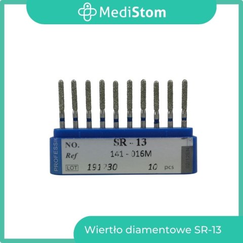 Wiertło Diamentowe SR-13 141-016M; (niebieskie); 10 szt. Wiertło Diamentowe SR-13 141-016M; (niebieskie); 10 szt.