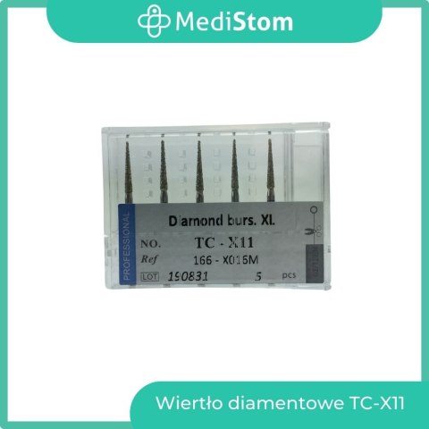 Wiertło Diamentowe TC-X11 166-X016M; (niebieskie); 5 szt.