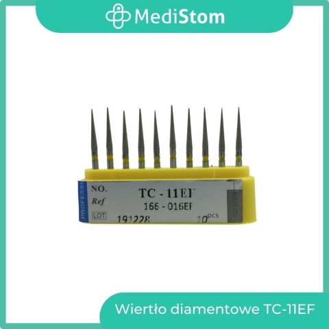 Wiertło Diamentowe TC-11EF 166-016EF; (żółte); 10 szt. Wiertło Diamentowe TC-11EF 166-016EF; (żółte); 10 szt.