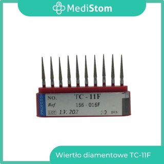 Wiertło Diamentowe TC-11F 166-016F; (czerwone); 10 szt.