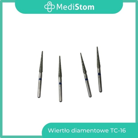 Wiertło Diamentowe TC-16 166-018M; (niebieskie); 10 szt. Wiertło Diamentowe TC-16 166-018M; (niebieskie); 10 szt.