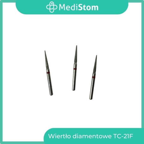 Wiertło Diamentowe TC-21F 165-014F; (czerwone); 10 szt. Wiertło Diamentowe TC-21F 165-014F; (czerwone); 10 szt.