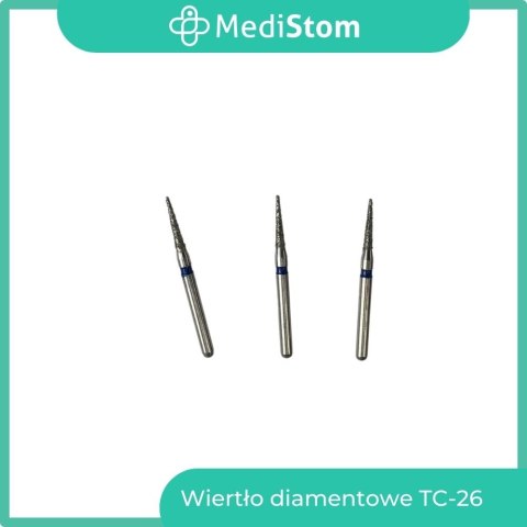 Wiertło Diamentowe TC-26 164-012M; (niebieskie); 10 szt. Wiertło Diamentowe TC-26 164-012M; (niebieskie); 10 szt.