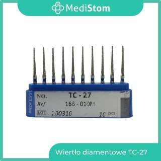 Wiertło Diamentowe TC-27 166-010M; (niebieskie); 10 szt.