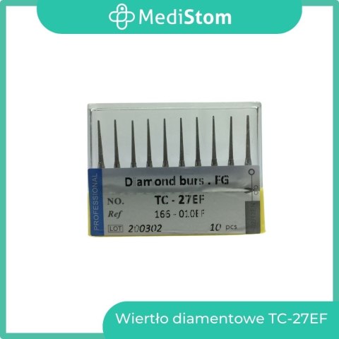 Wiertło Diamentowe TC-27EF 166-010EF; (żółte); 10 szt.