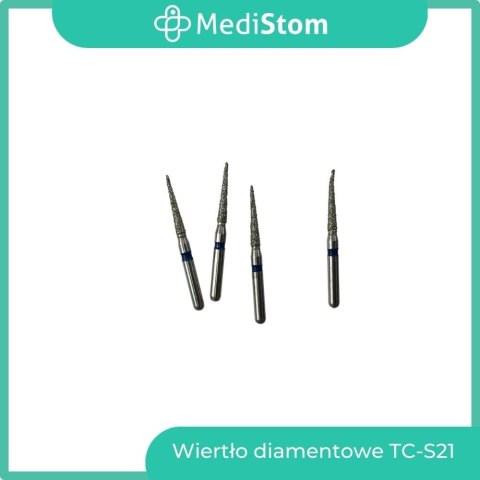 Wiertło Diamentowe TC-S21 165-S014M; (niebieskie); 10 szt. Wiertło Diamentowe TC-S21 165-S014M; (niebieskie); 10 szt.