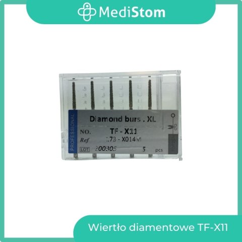 Wiertło Diamentowe TF-X11 173-X014M; (niebieskie); 5 szt. Wiertło Diamentowe TF-X11 173-X014M; (niebieskie); 5 szt.